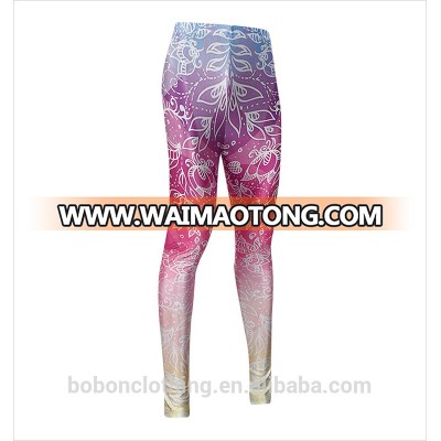 Customized printed mandala leggings yoga pant