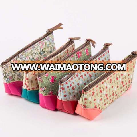 Fashion Girls Flower Pencil Case for Girl